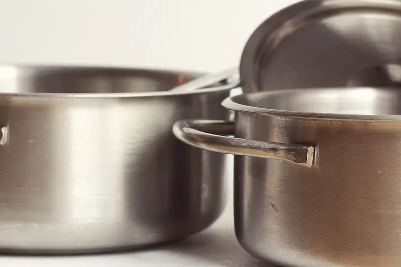 stainless steel pots