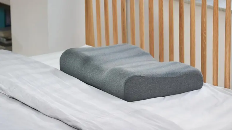 the zerema pillow on a bed