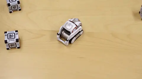 Cozmo loves to play games with its human friends.