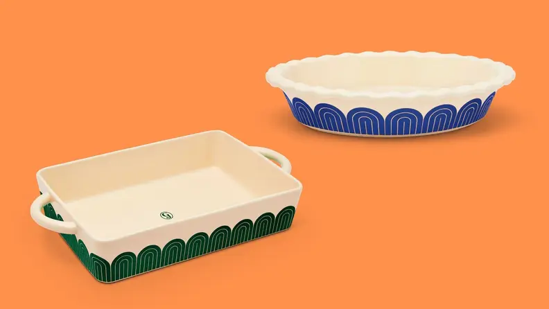 Great Jones' ceramic bakeware is nonstick and totally non-toxic.