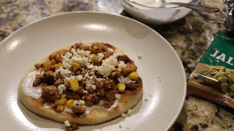 Both my boyfriend and I really enjoyed these flatbreads.