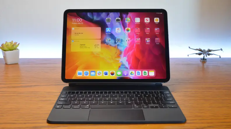 iPad Pro with keyboard