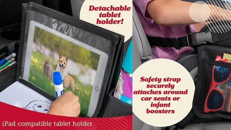 Lusso Gear car seat tray demonstration