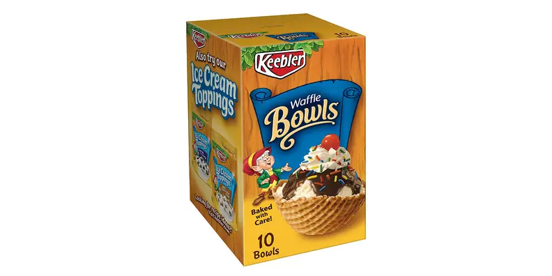 Keebler waffle bowls