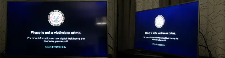 The MU7000's contrast falls off quickly at wider viewing angles. Also, these uniformity hotspot issues are nowhere near as visible during actual viewing.