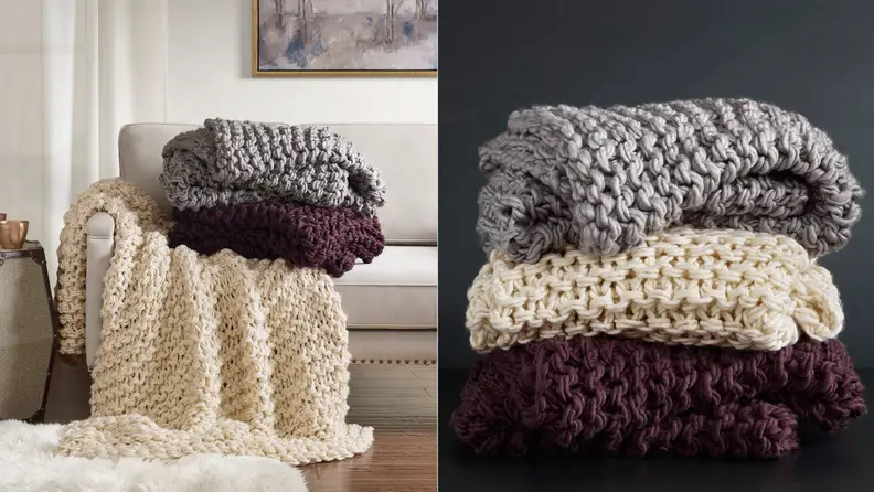 Target Chunky Knit Throw