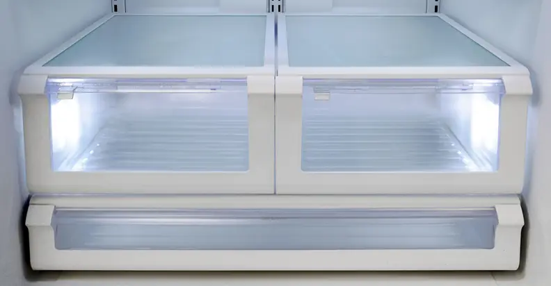 Even at their most retentive, the Kenmore 70343's crisper drawers were rather disappointing.