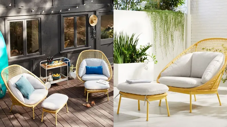 West Elm Outdoor Chairs