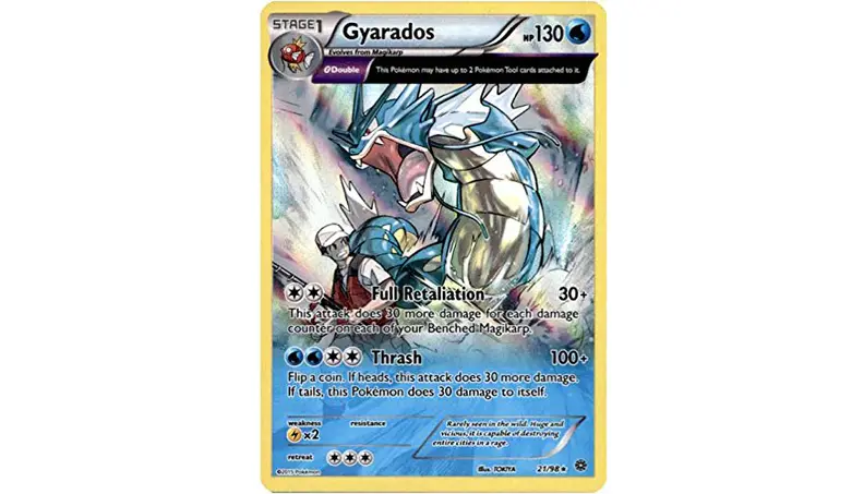 Gyrados Pokemon Card