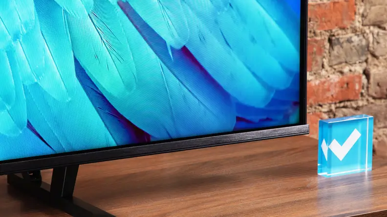 A corner of the Hisense U8K.