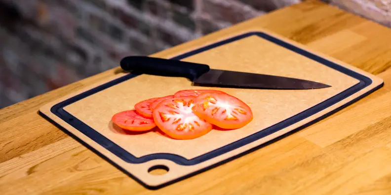 Epicurean Gourmet Series Cutting Board with tomatoes