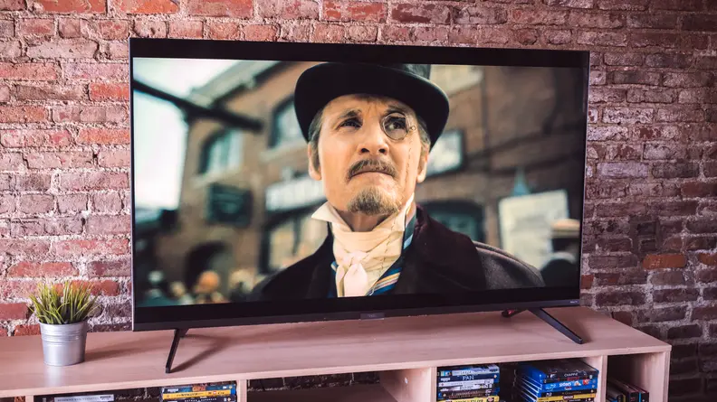 The 2020 TCL 6-Series displaying 4K/HDR content in a living room setting
