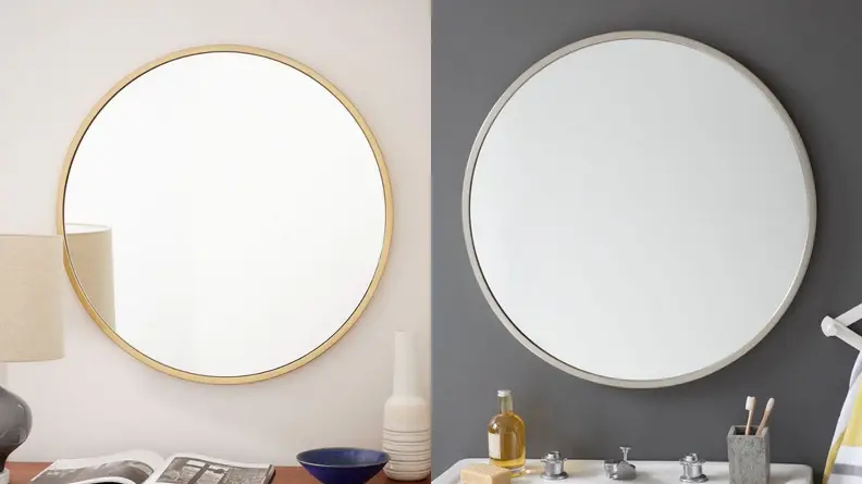 West Elm Circle Mirror