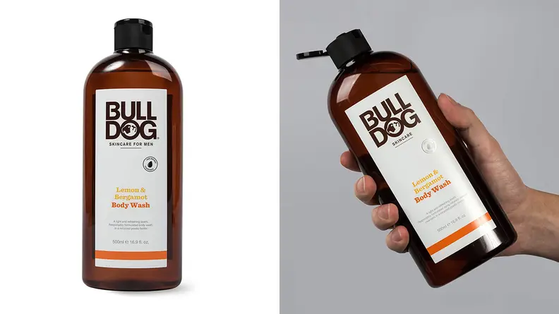 The Bulldog Lemon and Bergamot Body Wash.