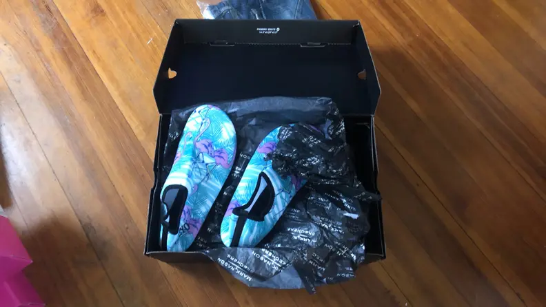 Surprise Water Shoes