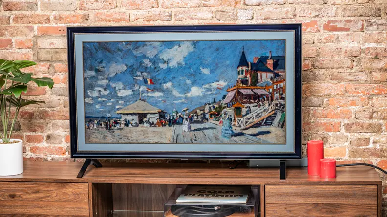 The LG A1 OLED TV displaying 4K content in a living room setting