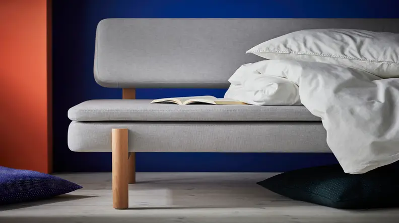 This sofa has a spring mattress in the seat