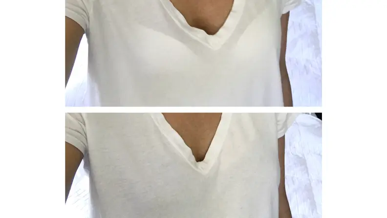 What to wear under a white t-shirt