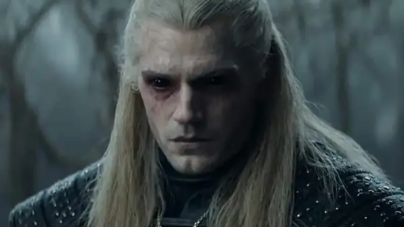 Henry Cavill in The Witcher on Netflix