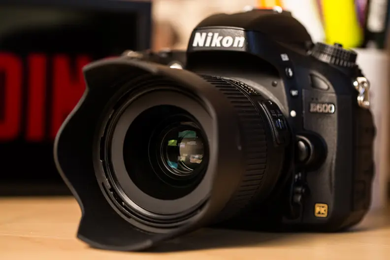 As compact and lightweight as it is, the AF-S 35mm f/1.8G ED balances well on virtually any Nikon body.