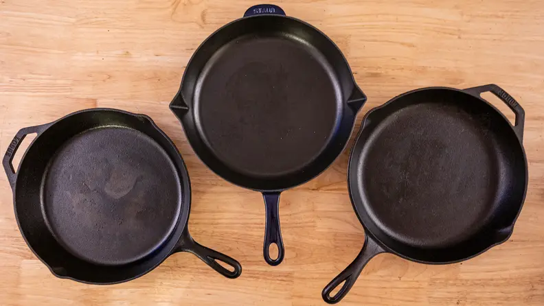 Cast iron skillets