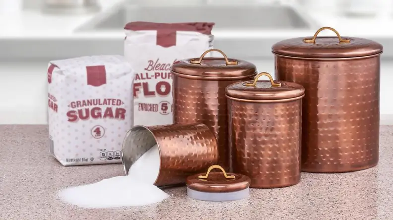 tin canisters