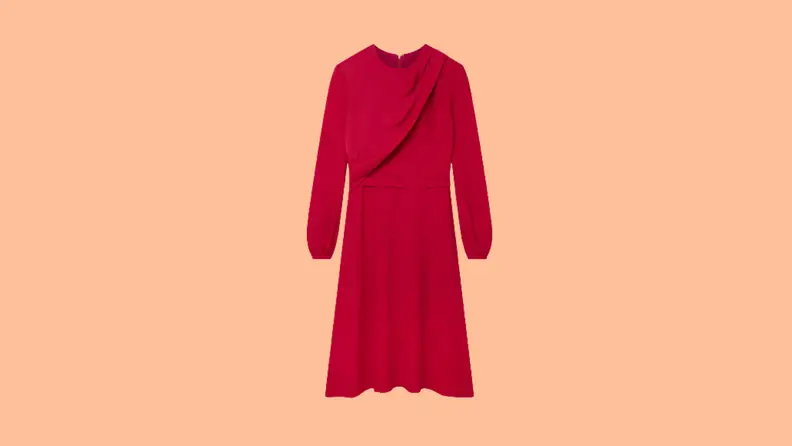 A red dress.