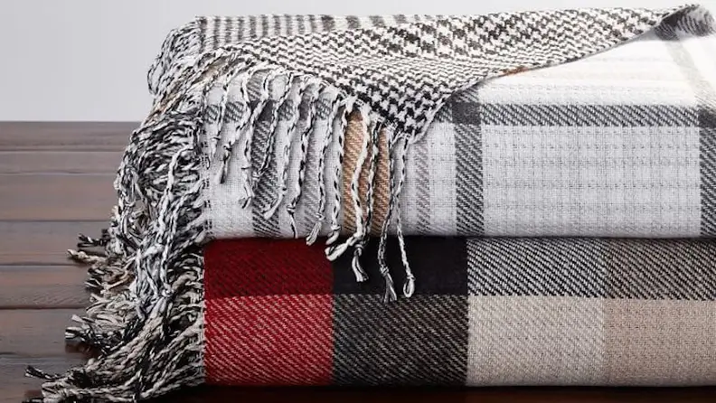 Pottery Barn Whitaker Reversible Throw