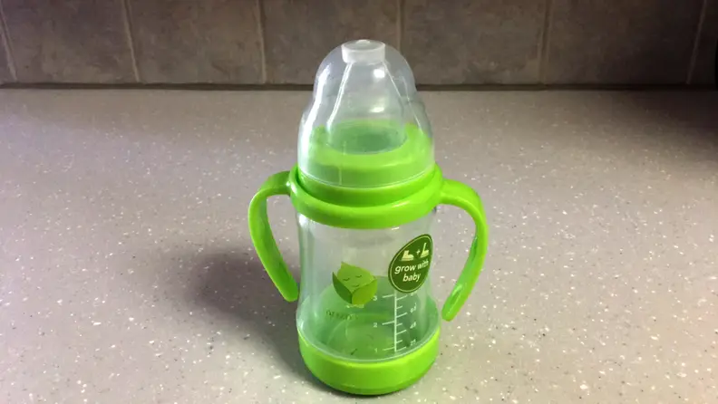 The Green Sprouts Glass Sip & Straw was one of our favorite cups due to its versatility.