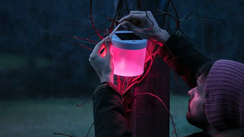 MPOWERD solar lantern.