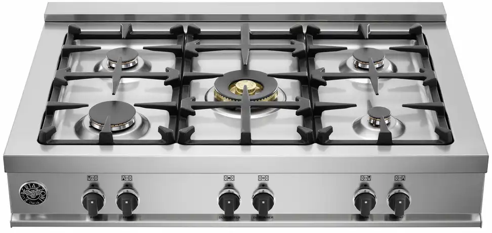 One of Bertazzoni's new cooktops