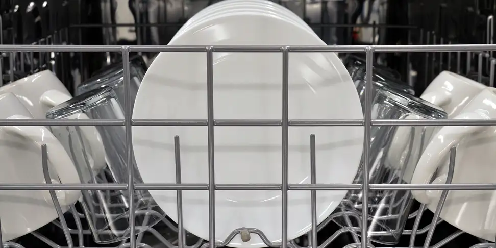 IKEA Upper Rack with dishes