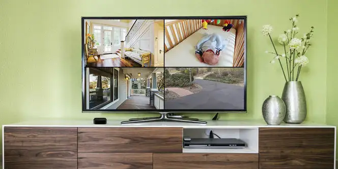 Check cameras using Apple TV