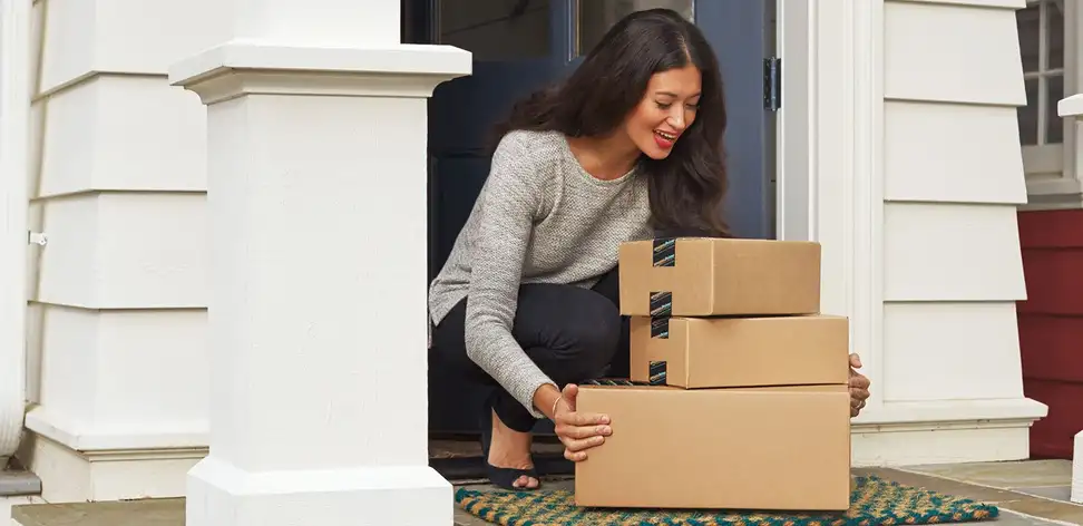 Amazon delivers physical and digital goods right to your hands.