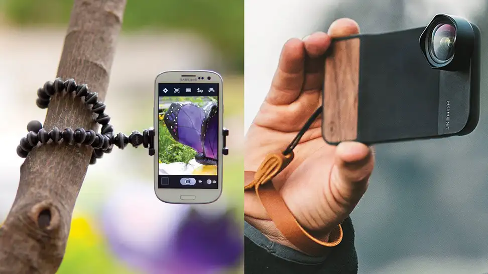 The right accessories make any smartphone camera feel more like a camera