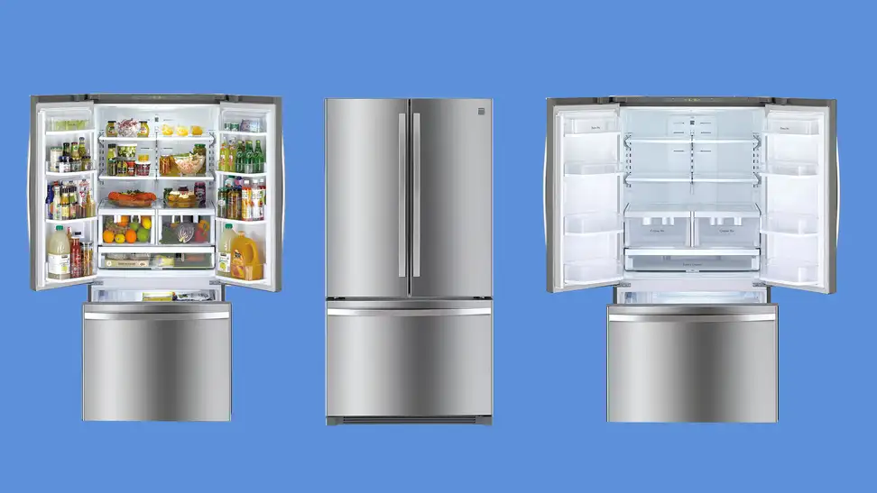The Kenmore 73025 is a French door fridge