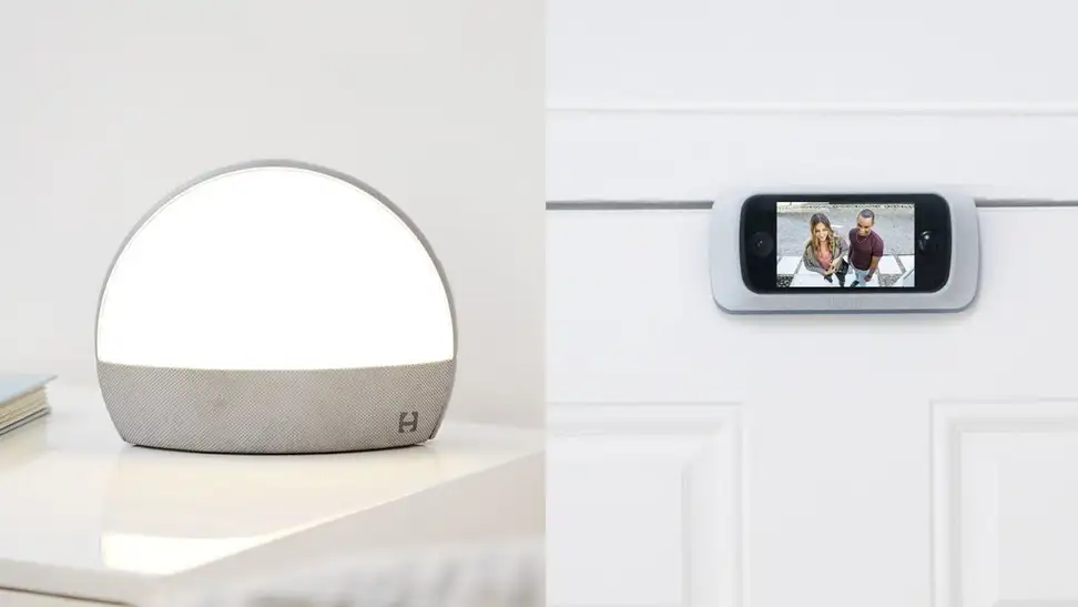 Hatch Restore and BodyGuardz Over-Door Security Camera