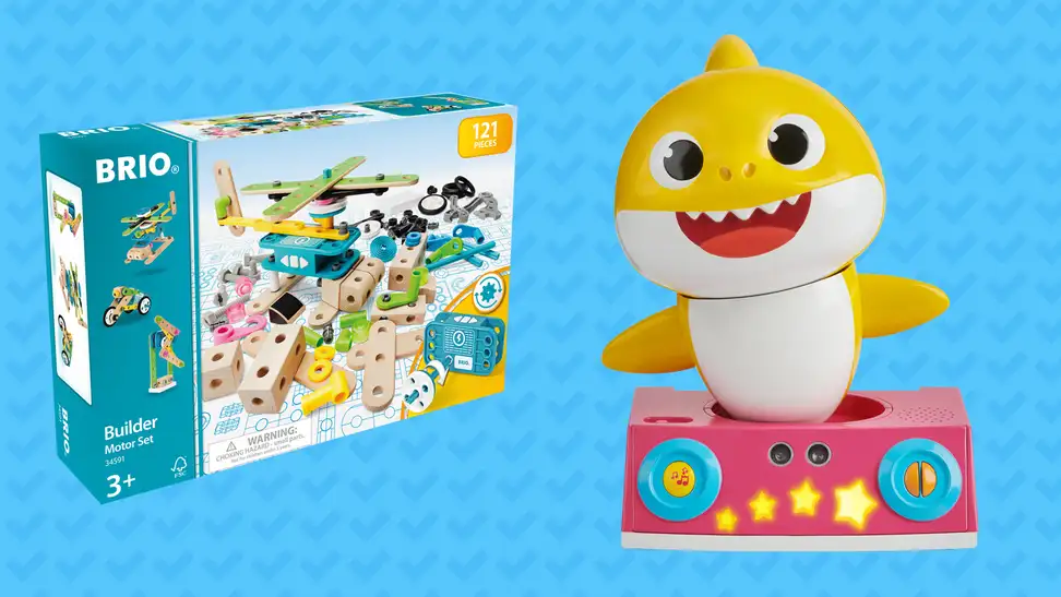 Baby Shark Dancing DJ  and Tower Tennis