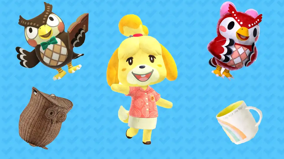 Redecorate your home with some help from the Animal Crossing crew.