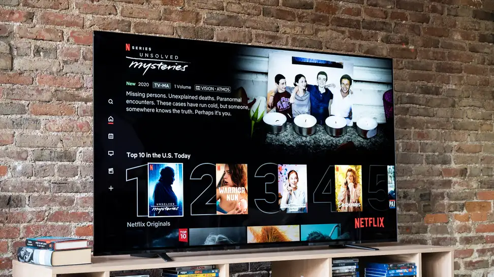 The 65-inch Sony A8H OLED TV