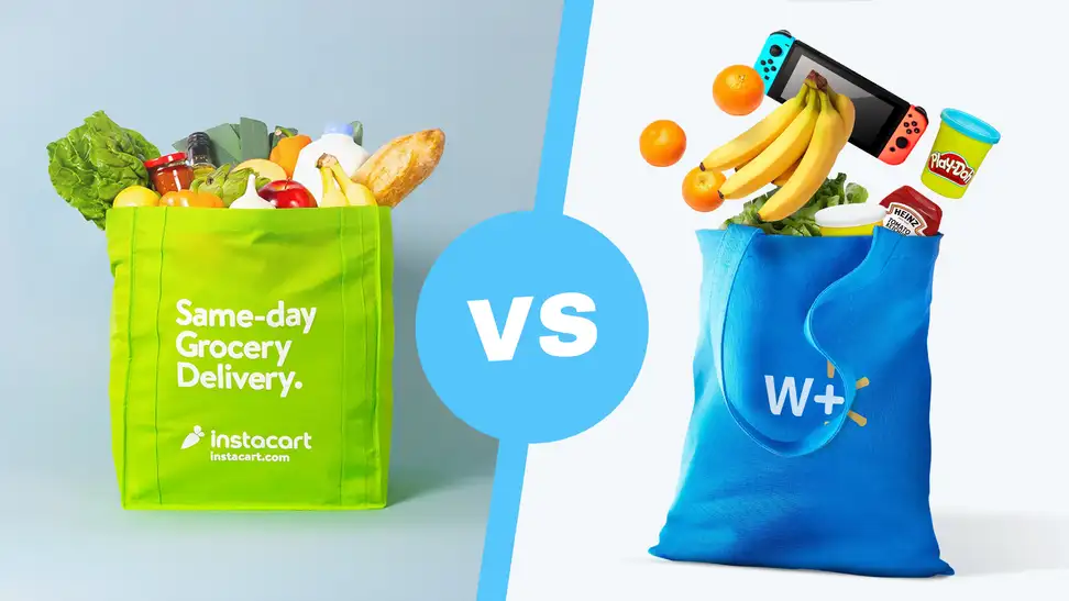 Instacart vs Walmart+