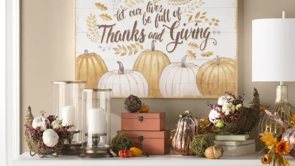 Fall decor from Wayfair