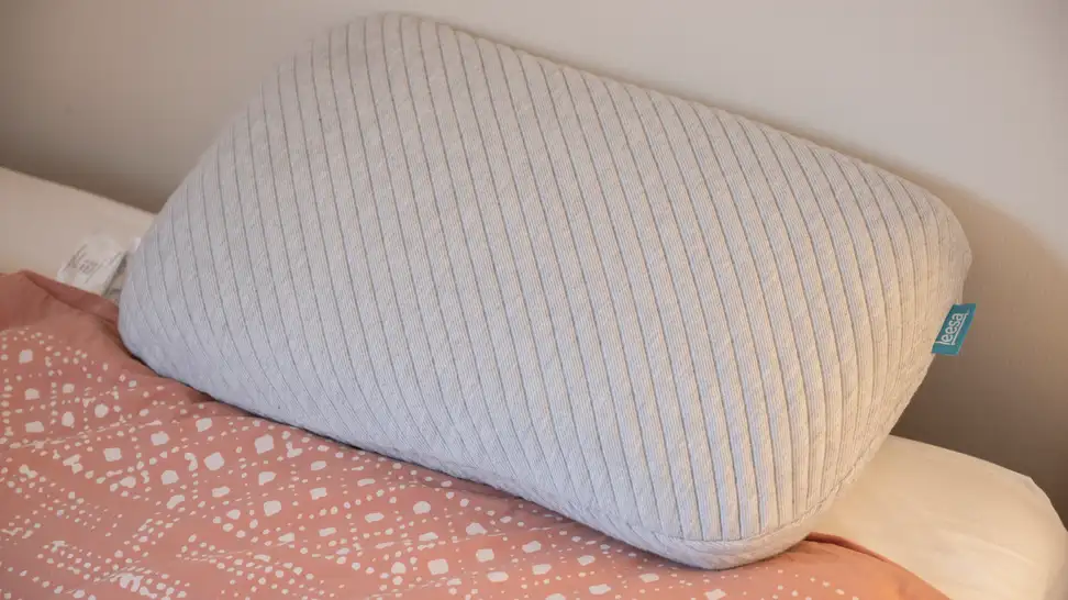 Leesa Pillow on a mattress