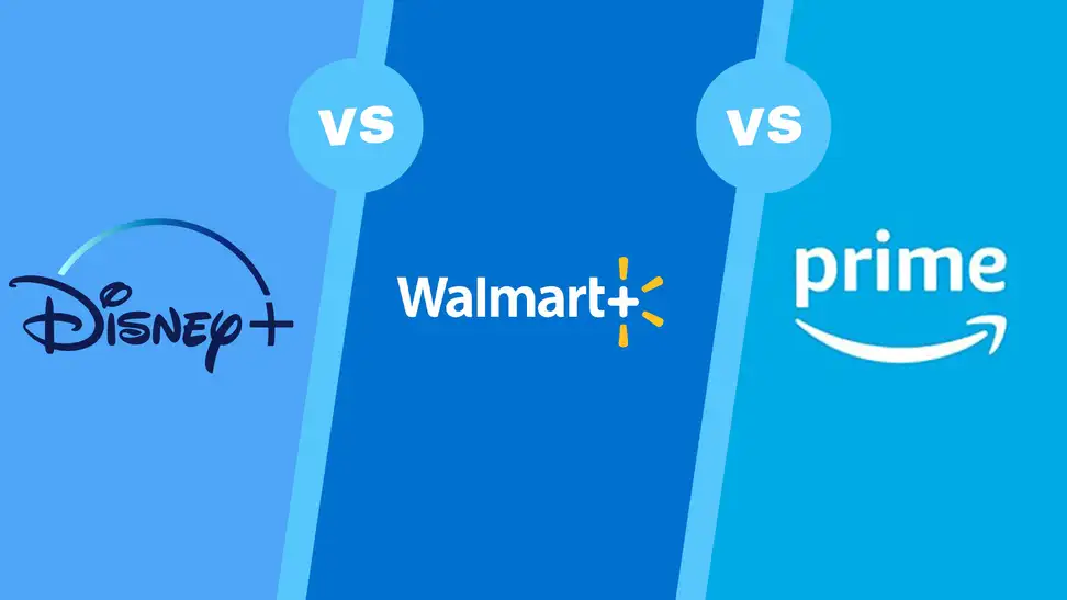 Disney plus vs walmart plus vs amazon prime