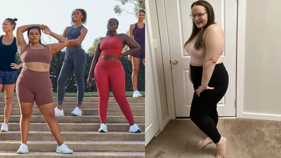 Athleta plus-size workout clothes