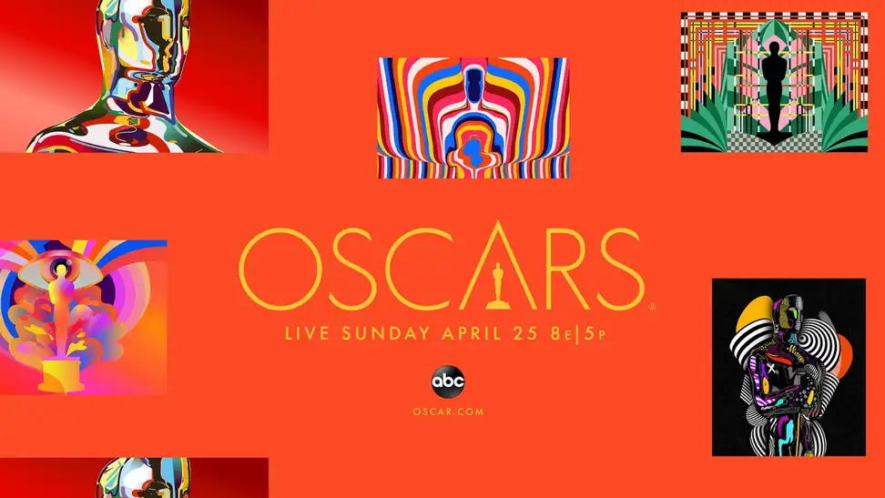 An image of the Oscars announcement banner.