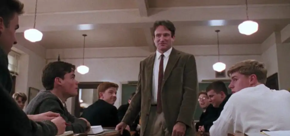 Still from "Dead Poet's Society"