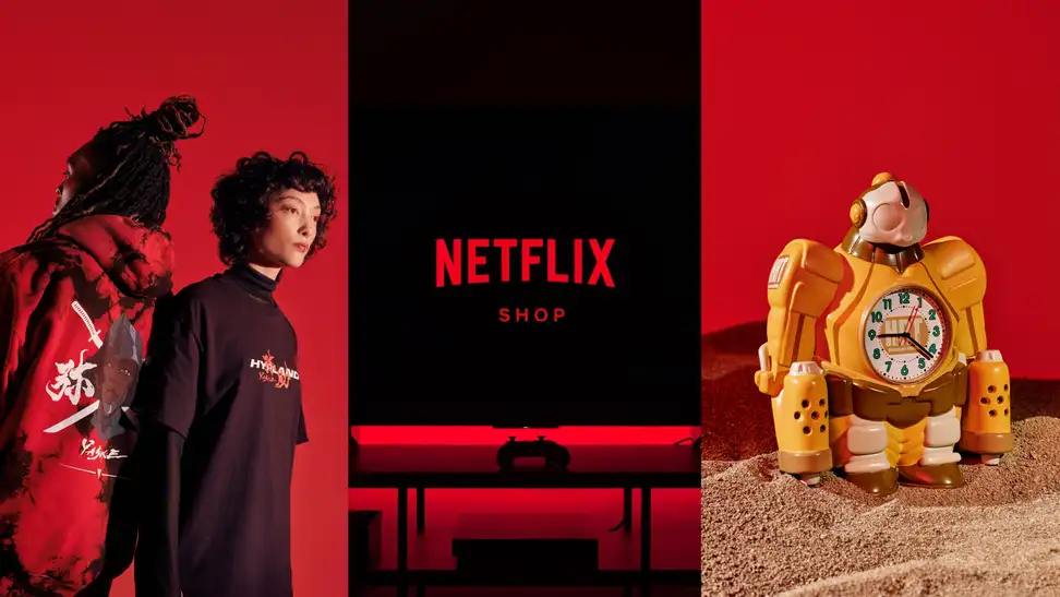 Netflix merch launch