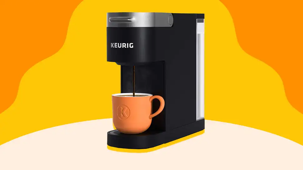 Images of the Keurig K-Slim coffee maker.