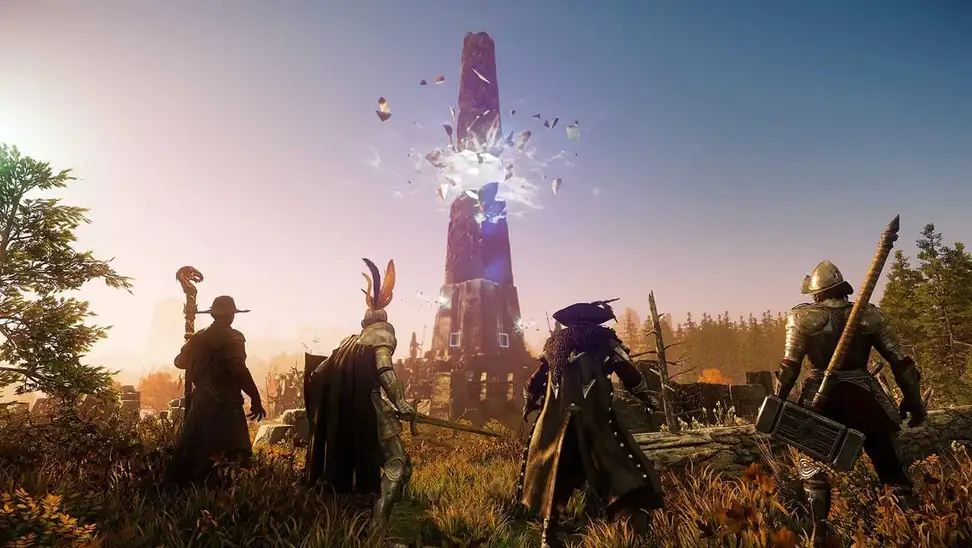 A screenshot of Amazon Prime's New World video game.